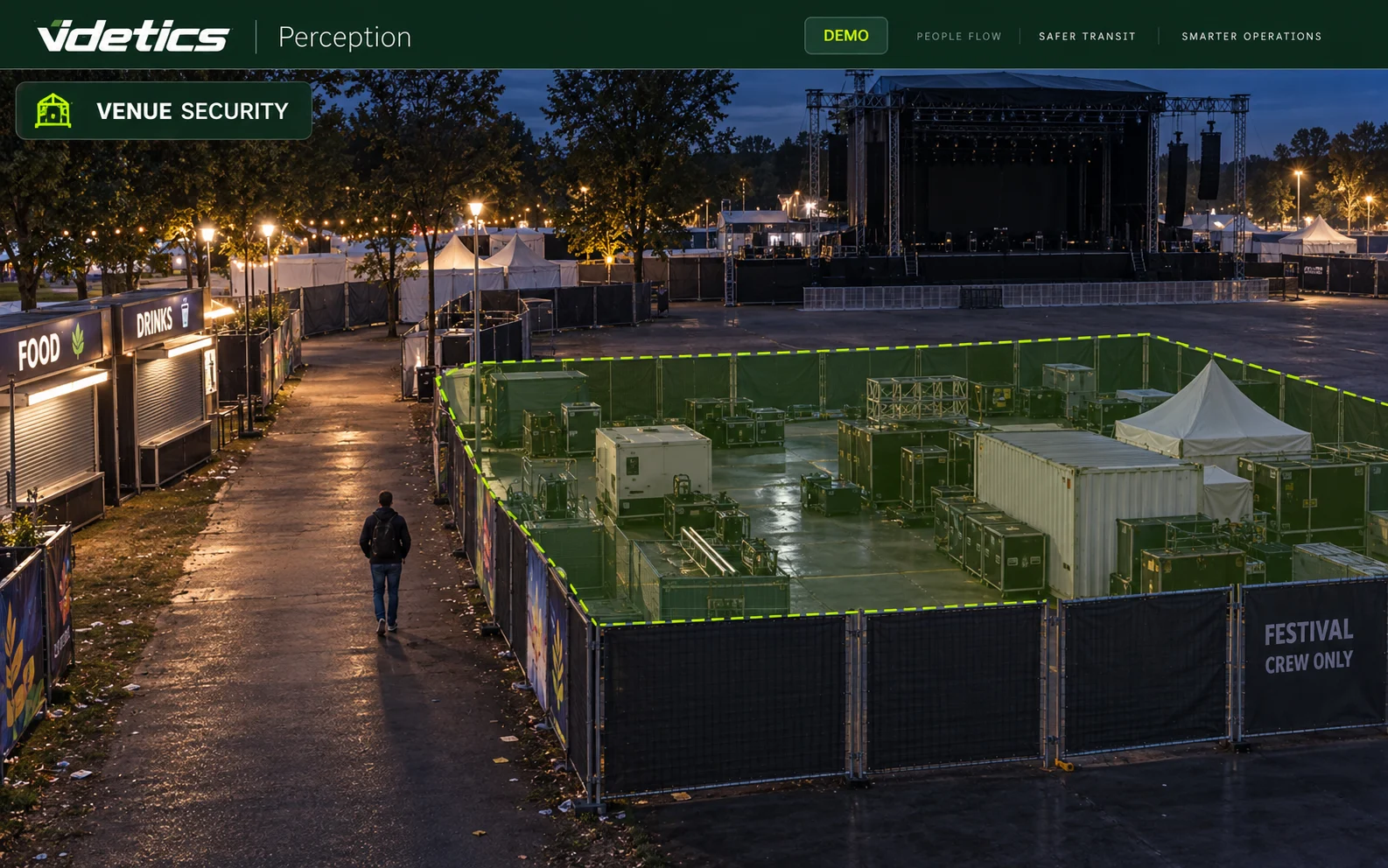 Préserver les lieux, pendant et après l’événement.